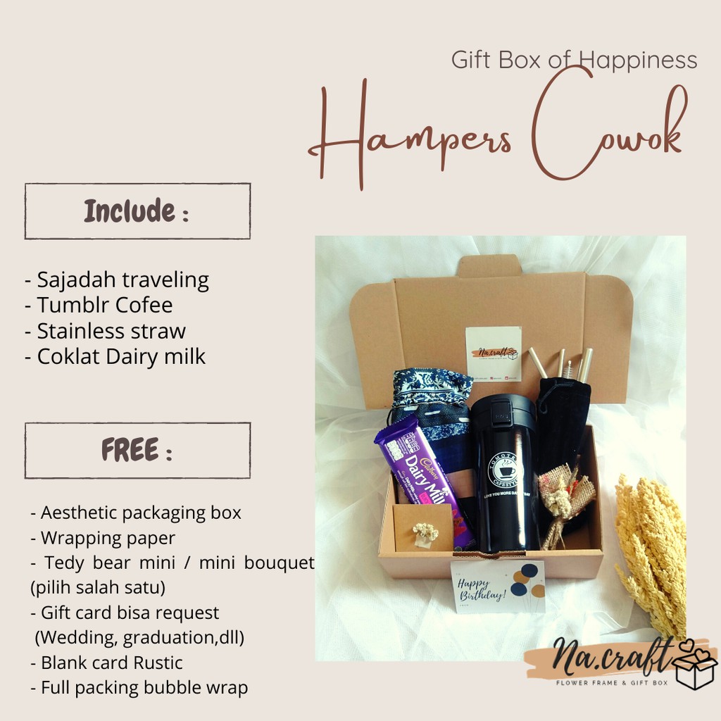 

[READY STOCK!!] Kado Ulang Tahun Cowok/ Hampers Cowok/ Gift Box Traveling Cowok/ Hampers Traveling Cowok/ Kado Cowok/ Gift Box Cowok/ Kado Suami