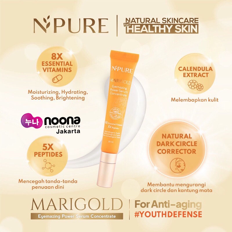 NPURE MARIGOLD EYEMAZING POWER SERUM CONCENTRATE