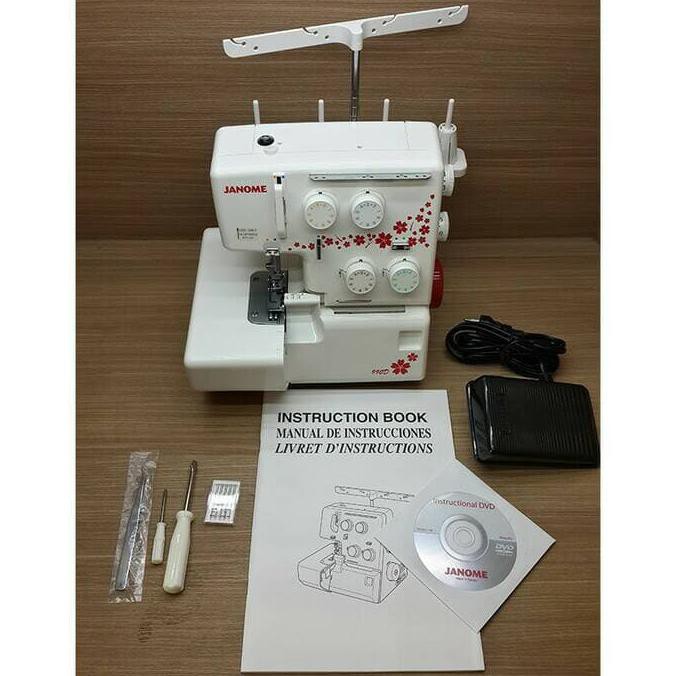 Termurah Promo Janome 990D - Mesin Obras Dan Neci Portable - Promo Ongkir Sjs Promo