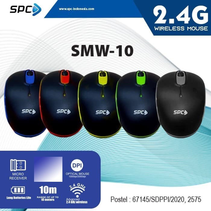 Mouse Wireless SPC SMW-10 (SPC SMW 10 Wireless Mouse)