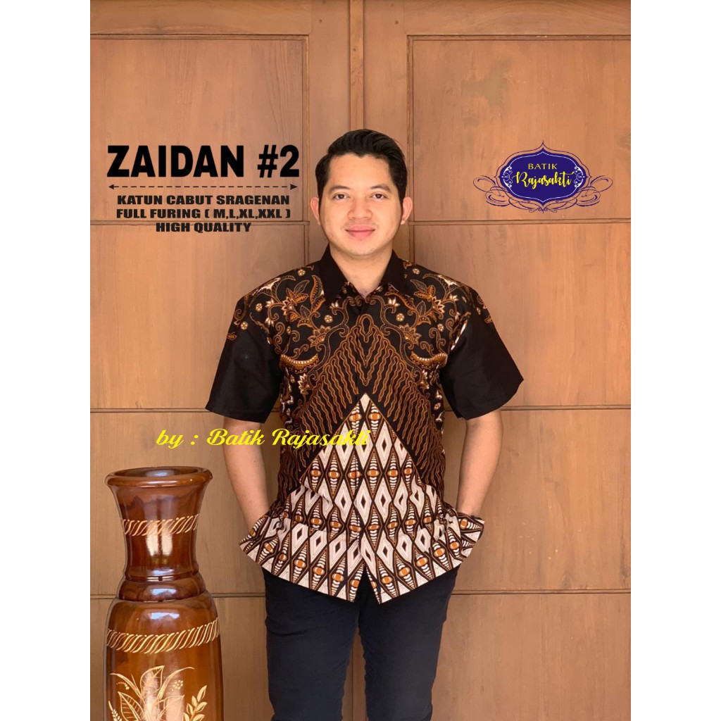 ZAIDAN 2 RAJASAKTI KEMEJA BATIK SOLO PRIA LENGAN PENDEK PANJANG LAPIS FURING ATASAN PREMIUM MODERN KATUN HALUS ADINATA ADIYAMA TOLET AFZAM AKHILENDRA ALEHANDRO AQMAR ARIFANSYAH ARKANANTA ARYABIMA EXCLUSIVE ARYAQUNA ARYASALOKA ARYATIRTA ASMARADANA ASTAGUNA