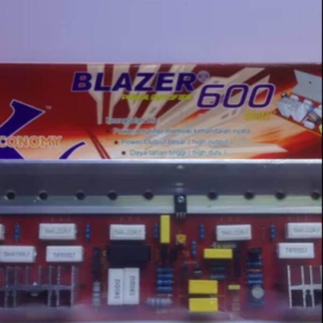 KIT MONO POWER BLAZER 600 WATT X6-TR ( TANPA TR)