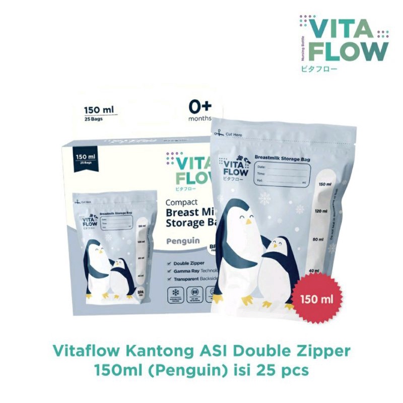 Vita Flow Kantong Asi 150ml