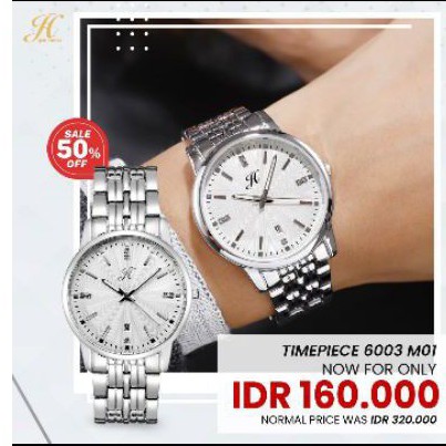 Jam Tangan Couple Jims Honey JT 6003 JIMS Honey Original