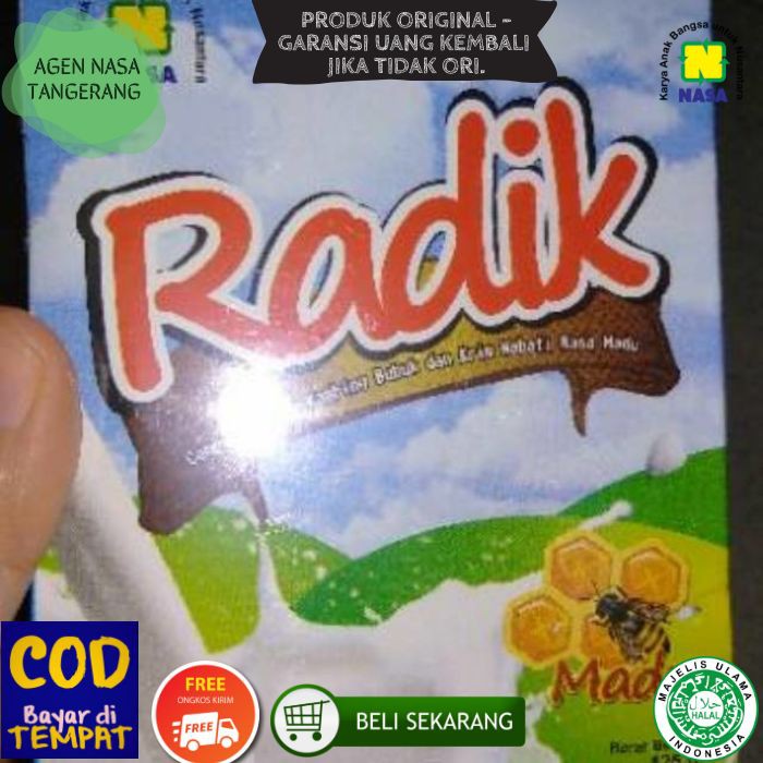 

Natural Radix GM / Bubuk Susu Kambing Etawa / Obat Asam Lambung ORIGINAL NASA