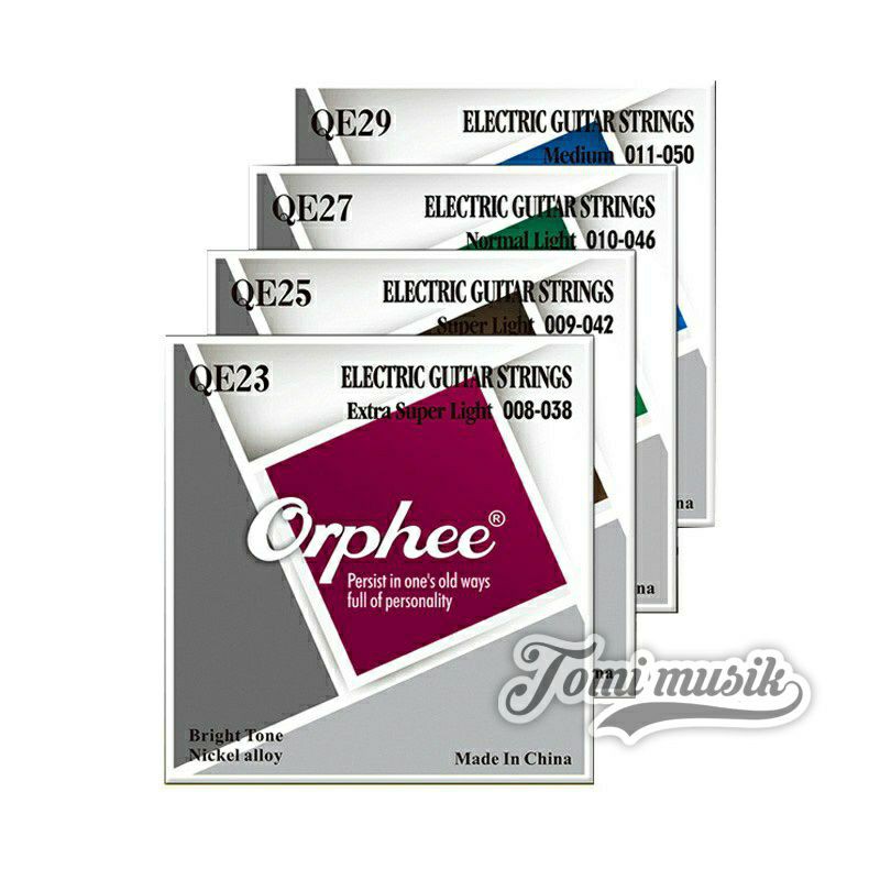 SENAR GITAR ELEKTRIK ORPHEE ORIGINAL QE23 QE25 QE27 QE29