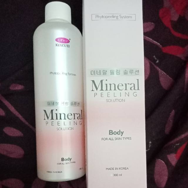 KOZUII MINERAL PEELING BODY AND FACE ORIGINAL FROM JACO