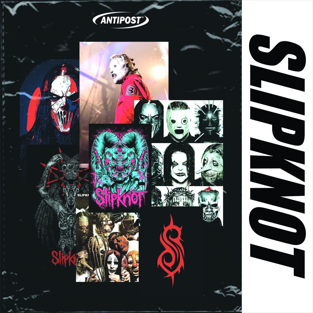 Jual Paket Poster Band Slipknot [ Isi 10 Pcs 20 Pcs ] Shopee Indonesia