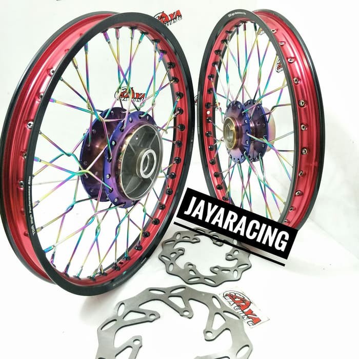 Velg TDR ring 17 tromol pelangi Vixion Byson Scorpio Rx King Mx King