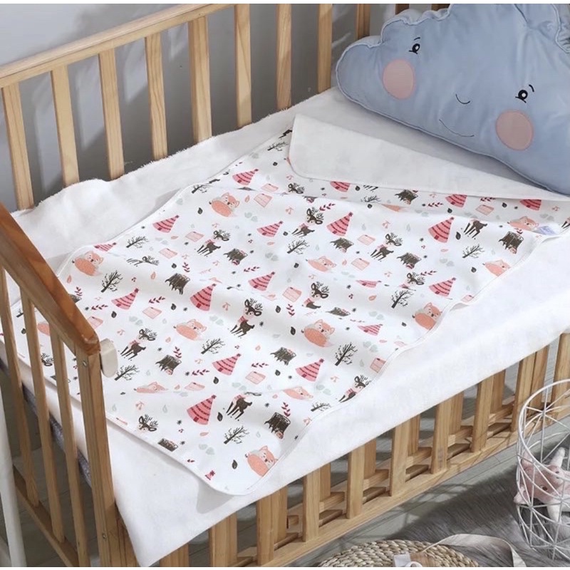 Perlak Bayi Waterproof Katun / Alas ompol bayi