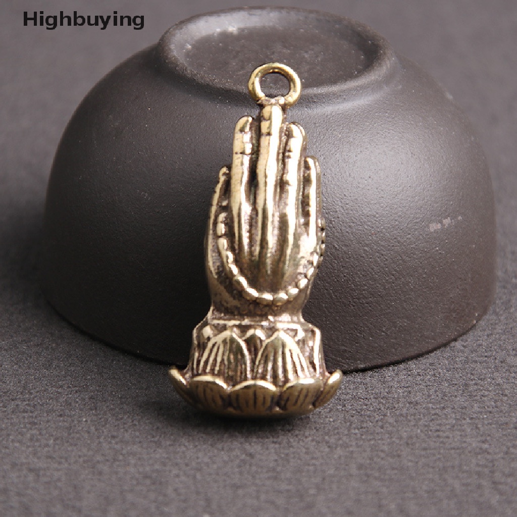 Hbid Liontin Patung Buddha Mini Bahan Kuningan Untuk Dekorasi Meja Glory