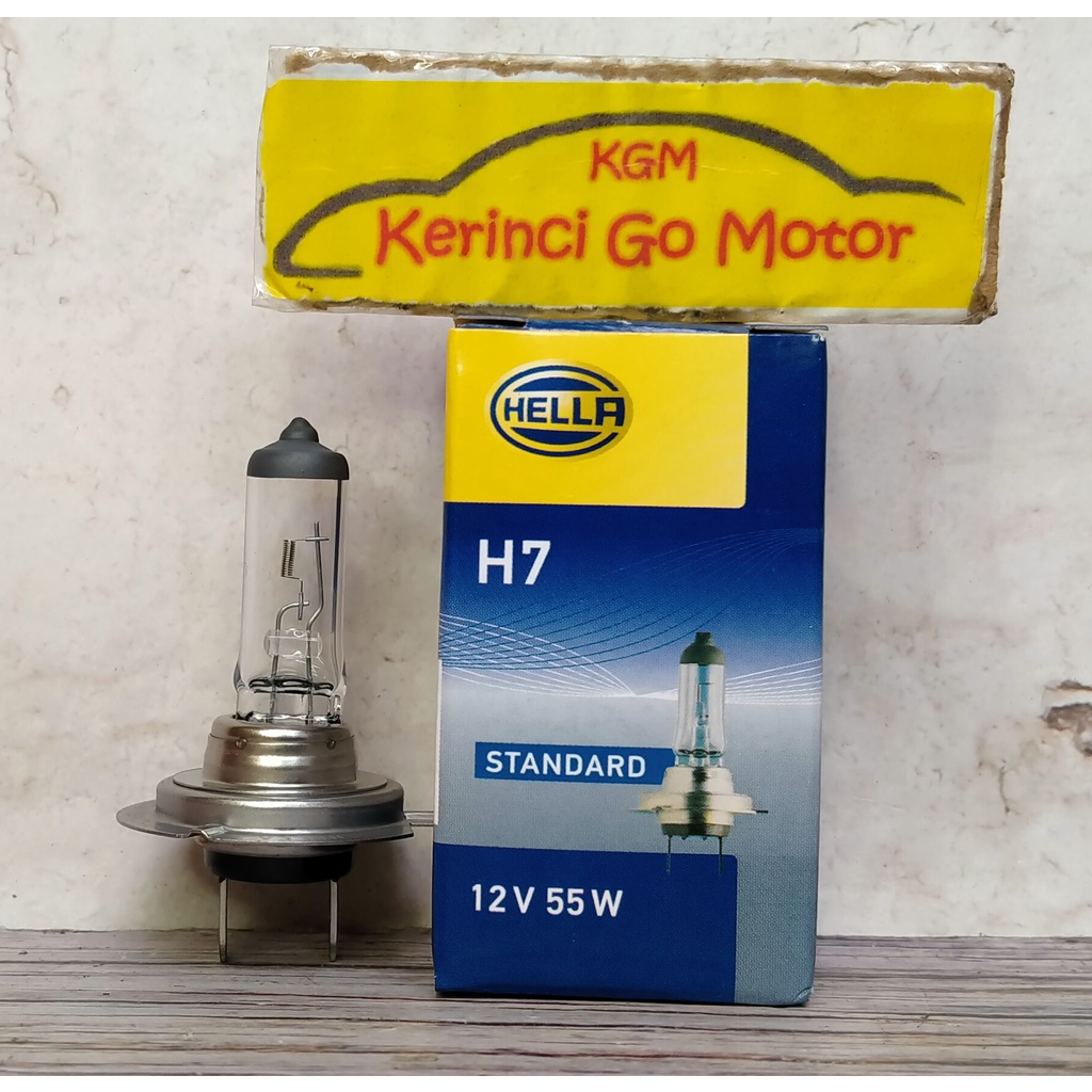 HELLA BOHLAM LAMPU HALOGEN H7 12V 55W 8GH 007 157 123