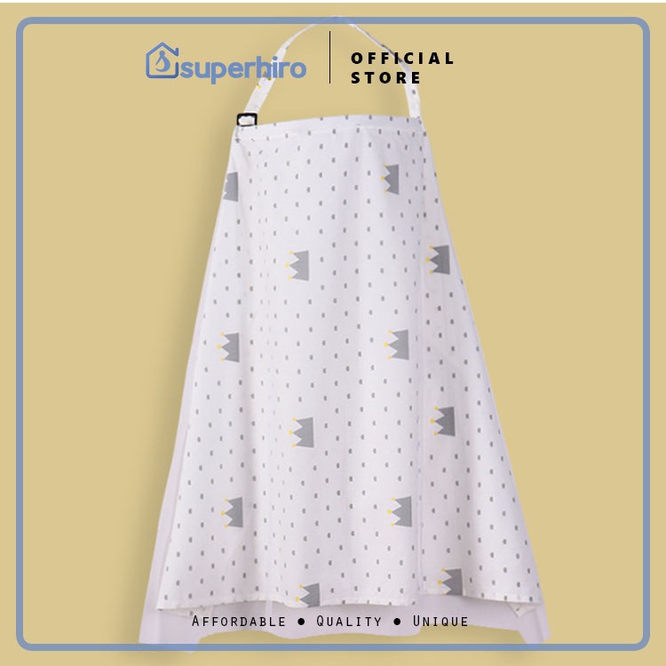 Apron Menyusui Premium Nursing Cover Kain Penutup Menyusui Baby Bayi