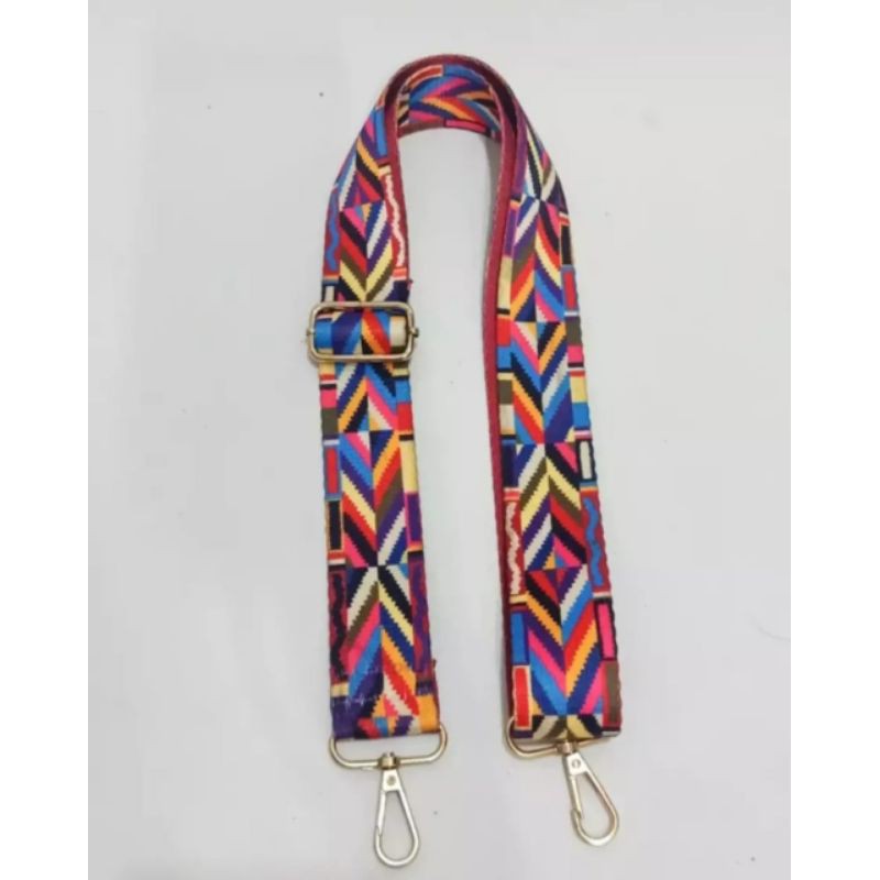 Tali Strap Tas Wanita Pelangi