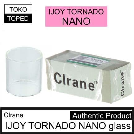 kaca IJOYx TORNADOx NANO Replacement warna glass clear