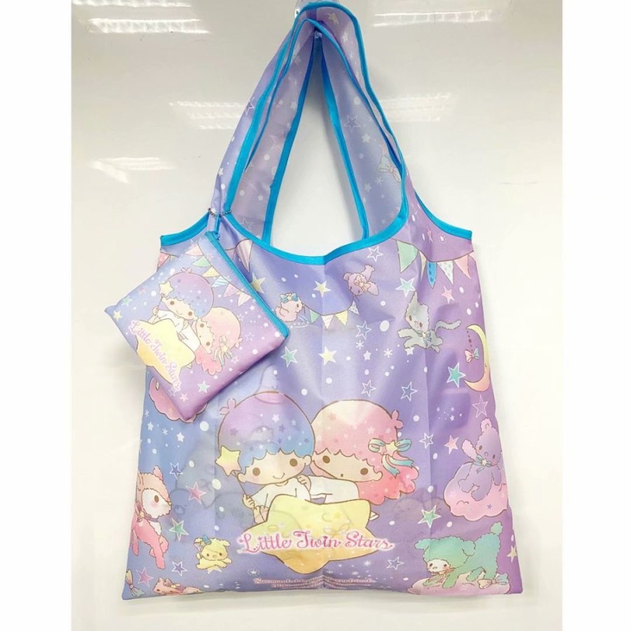 My melody foldable shopping bag reusable tas lipat Hello kitty