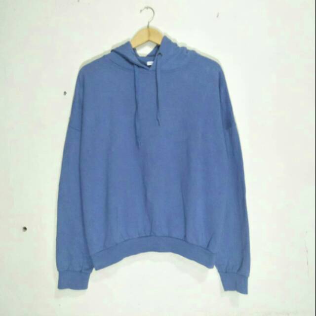 Hoodie polos mini x label size L original second bukan uniqlo