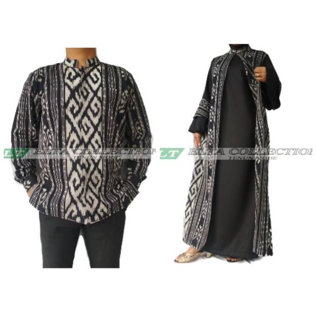 Sarimbit kemeja dan gamis tenun
