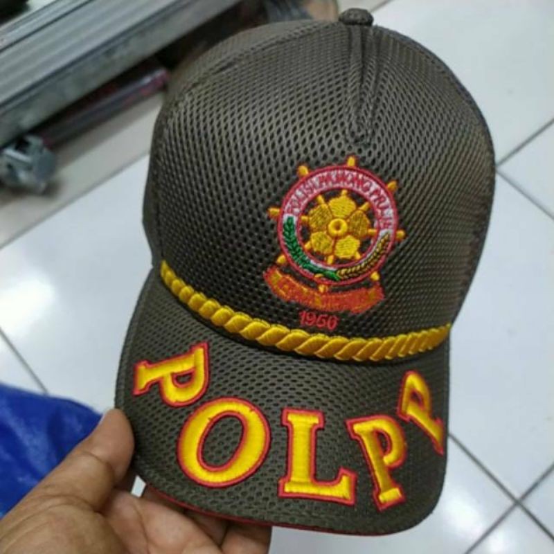 TOPI POL PP HIJAU dan HITAM