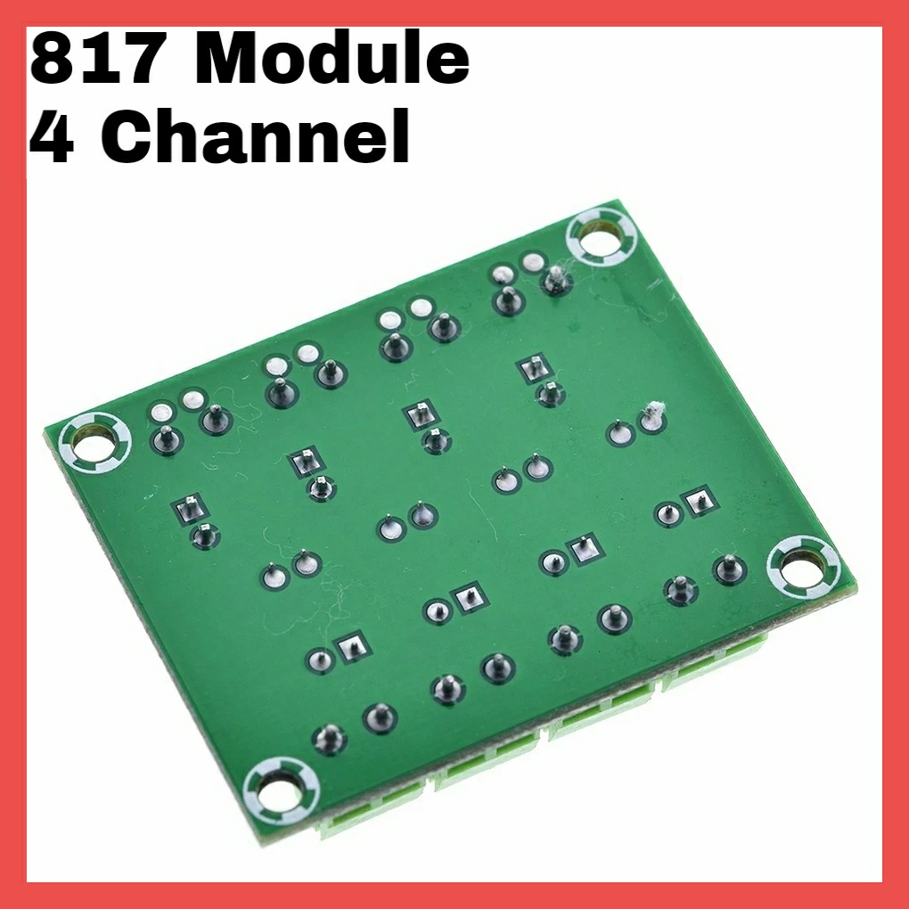 PC817 4 Channel Optocoupler Isolation Board 4 CH Opto Module