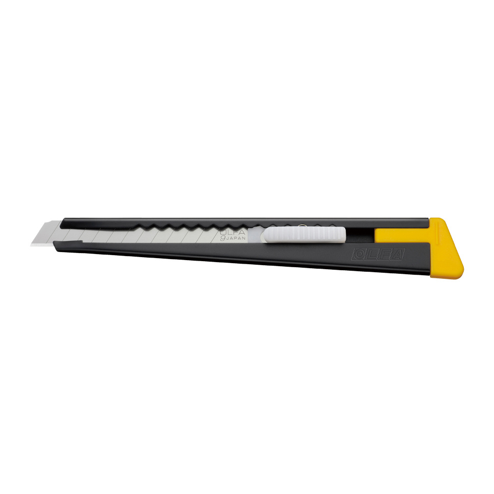 

Olfa-9mm Snap-Off blade cutter 180 Black