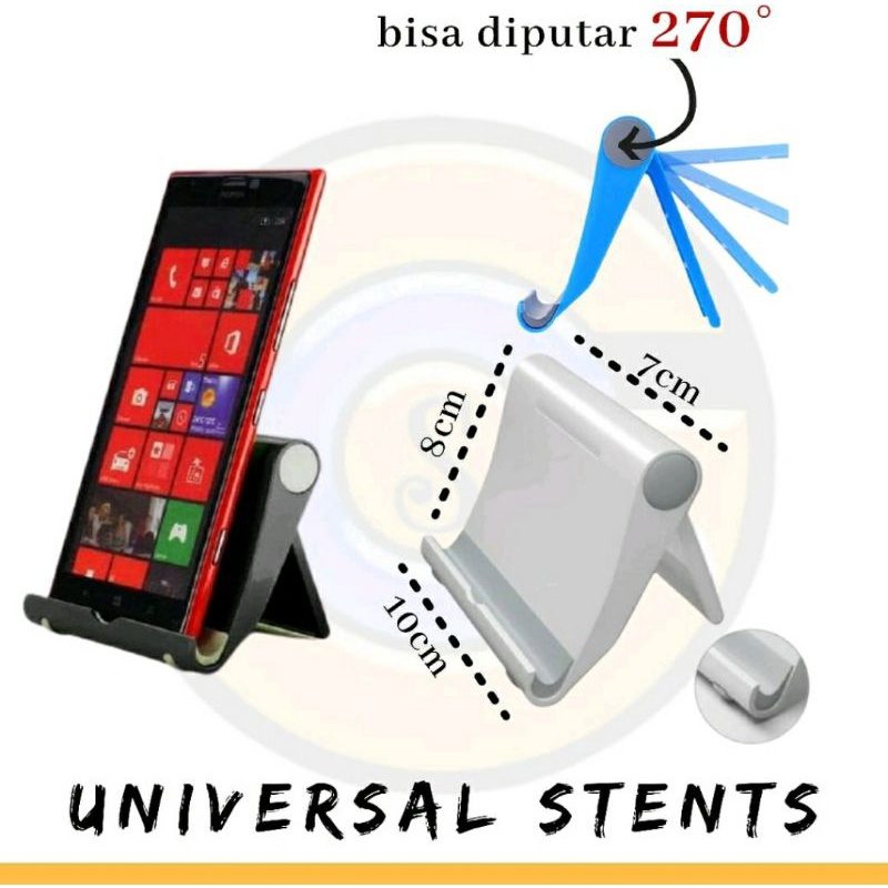 UNIVERSAL STENTS S059 / STAND HANDPHONE UNIVERSAL DUDUKAN HOLDER HP