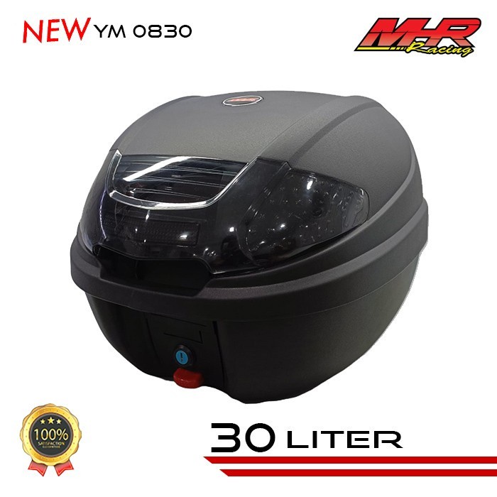 Box motor belakang mhr 30 Liter muat helm in 1 ori mhr racing box