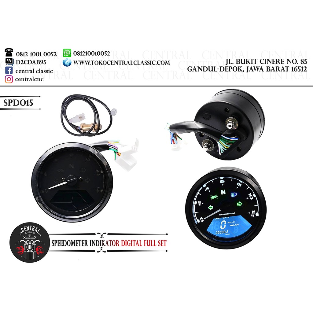 Speedometer Digital Babon