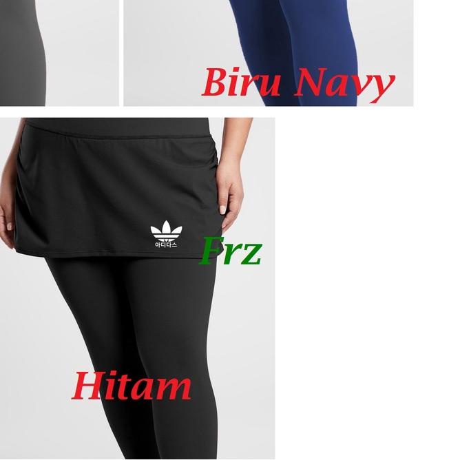 ✬ Rocela Celana Legging + Rok Senam Olah Raga Wanita Leging ROK Sport Ukuran Jumbo dan STD Untuk lar