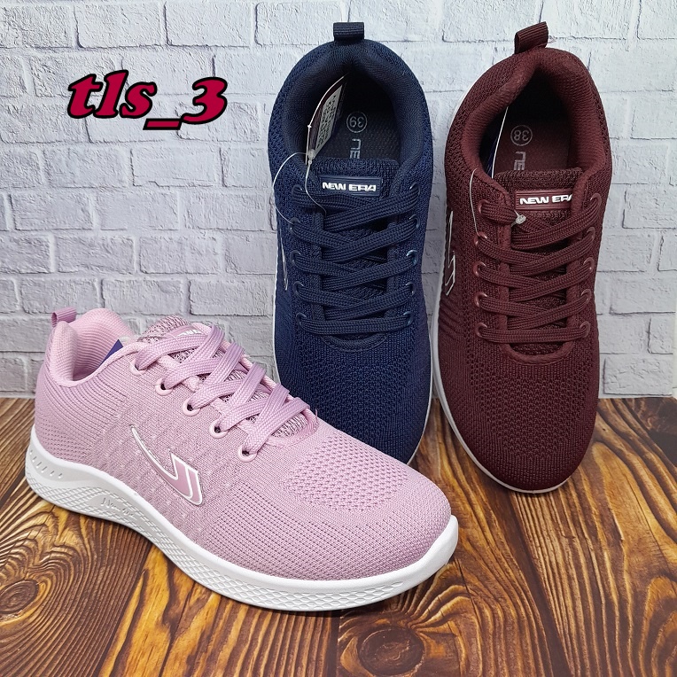 Sepatu Wanita New Era Cindy Rossa 37-41 Sepatu Sneaker Cewek