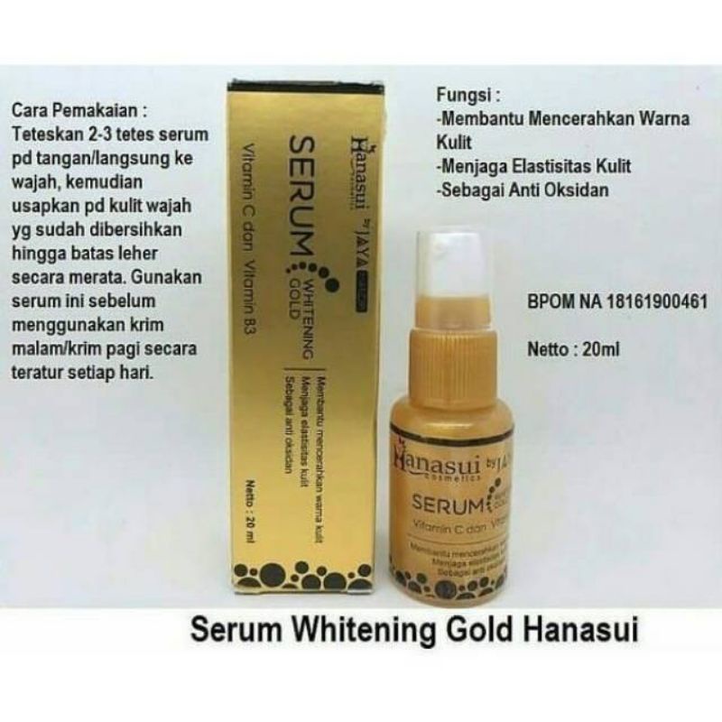 SERUM HANASUI 20ML/BPOM