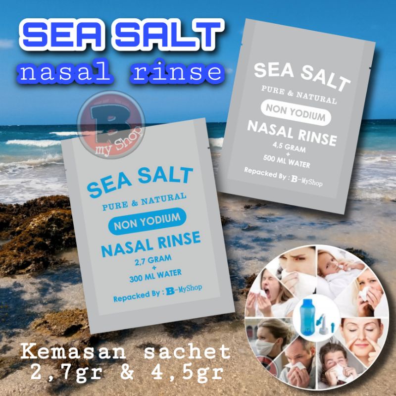 (30+FREE10) SEA SALT NASAL RINSE