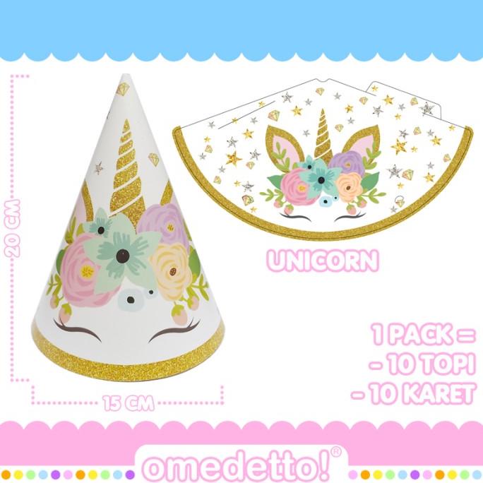Sale Topi Kerucut Besar Ulang Tahun Doraemon Lol Unicorn Hello Kitty Isi 10 - Paling Dicari