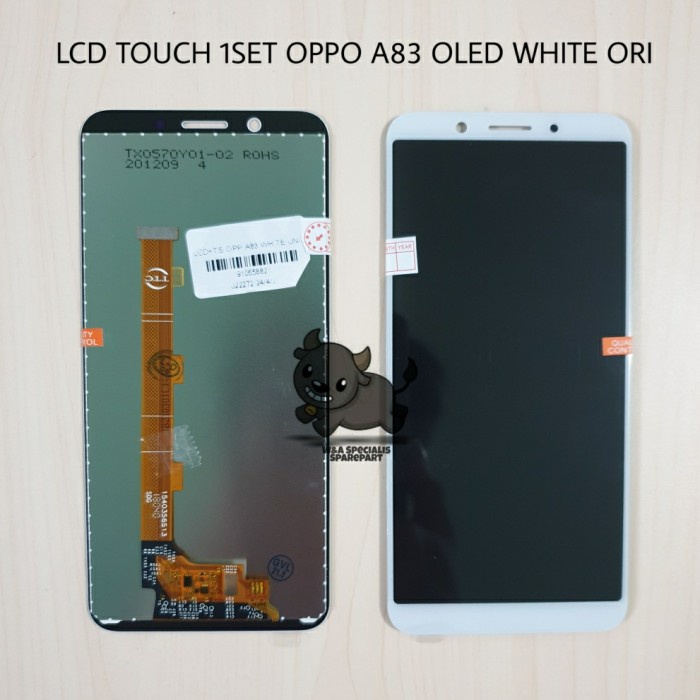 LCD TOUCHSCREEN 1SET OPPO A83 CPH1729 OLED ORIGINAL 100%