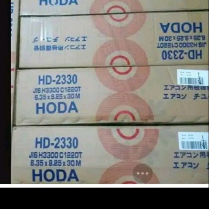 Pipa AC Hoda 1/2pk 3/4pk 1pk meteran / Selang AC hoda