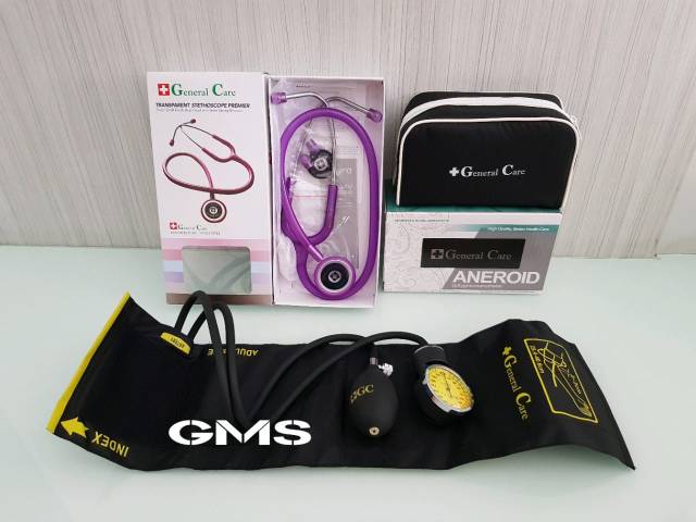 Paket Tensi Aneroid + Stethoscope Premier General Care