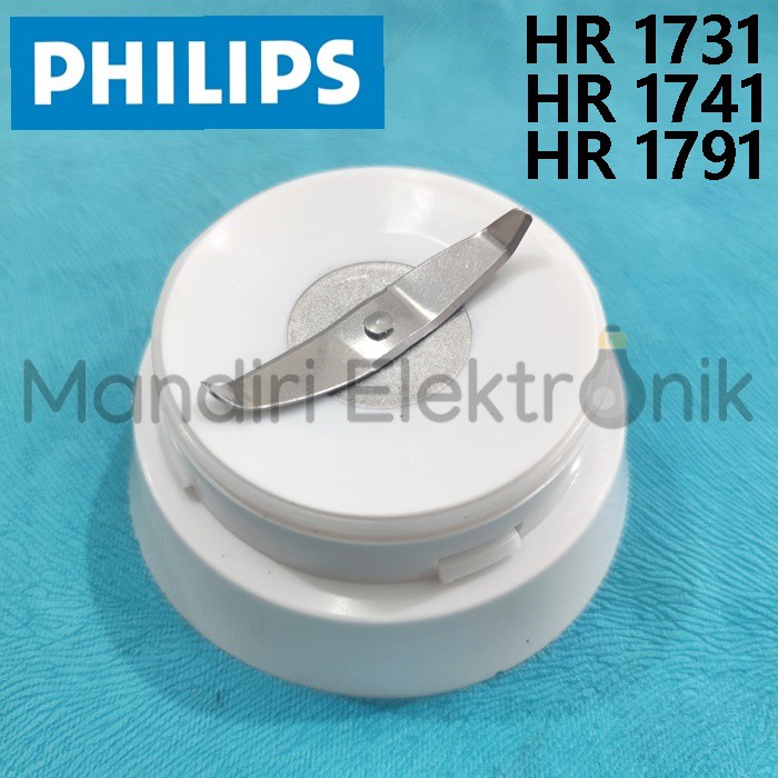 Mangkok Pisau Bumbu Blender Philips Cucina HR 1741 1731 1791 Dry Mill - Monting Blender Philips