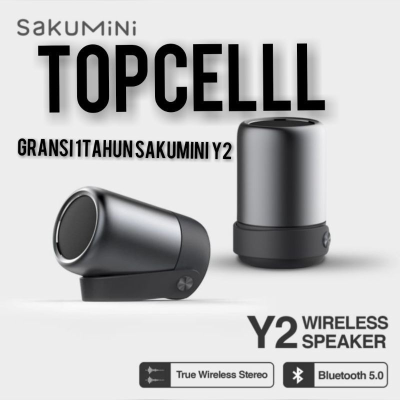 sakumini speaker Y2 wireless gransi 1tahun resmi