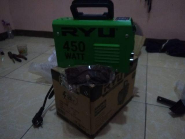 Mesin Las Ryu 450watt 120a Rii 120-2 Atau Travo Las Ryu Listrik