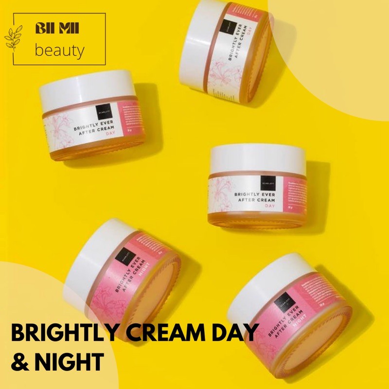 Scarlett Whitening Brightly Cream Day Cream Scarlett Night Scarlett Scarlett Cream