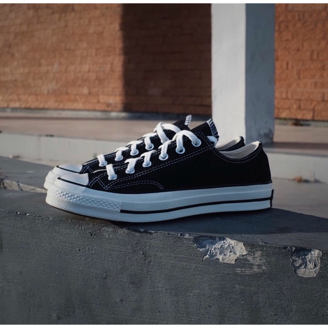 Converse CT 1970s Low Black White⁣ Egret ⁣ Resmi