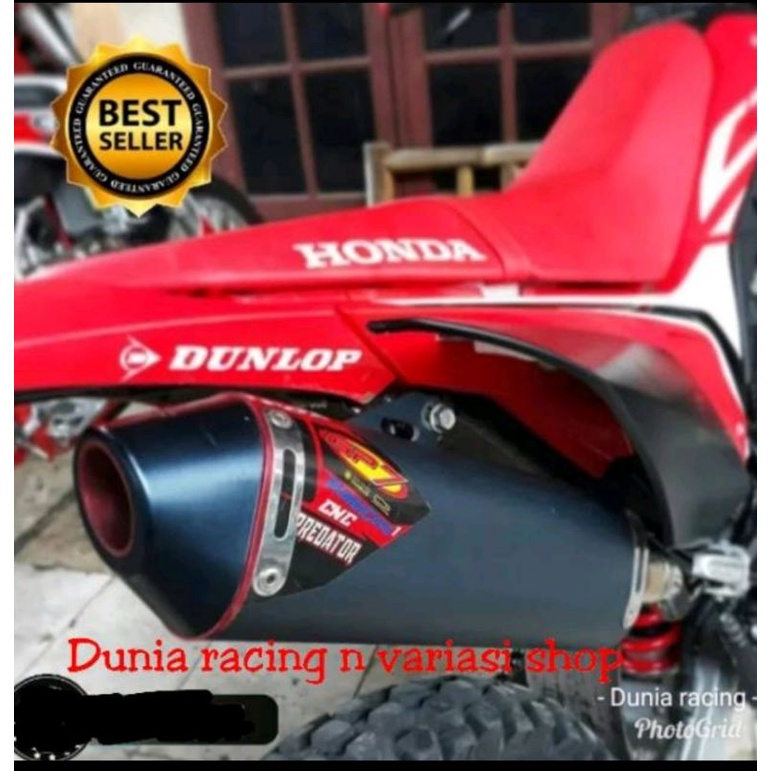 Knalpot GP7 CNC Predator Honda CRF 150 L GP7 CRF Knalpot GP7 CNC Predator Original GP7 Knalpot CRF