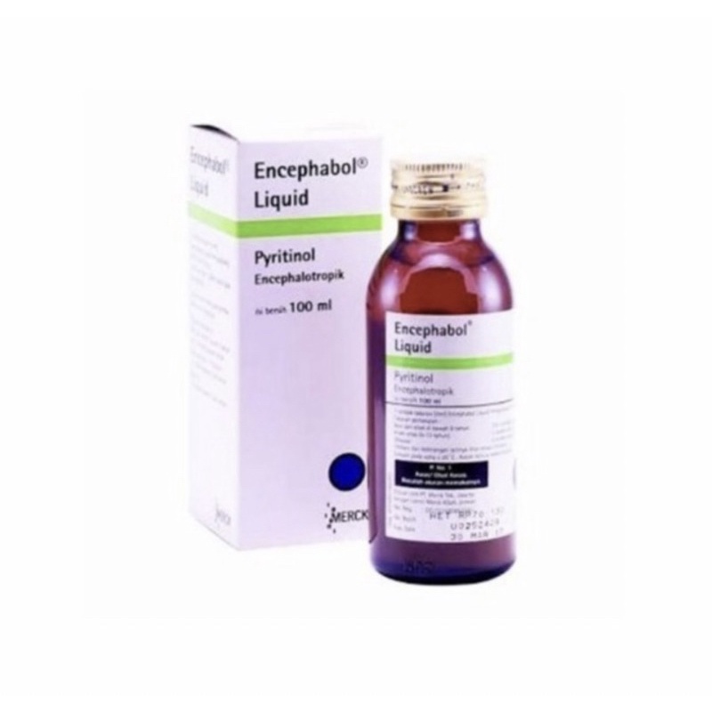 Encephabol sirup 100 ml ( meningkatkan kecerdasan dan daya ingat )