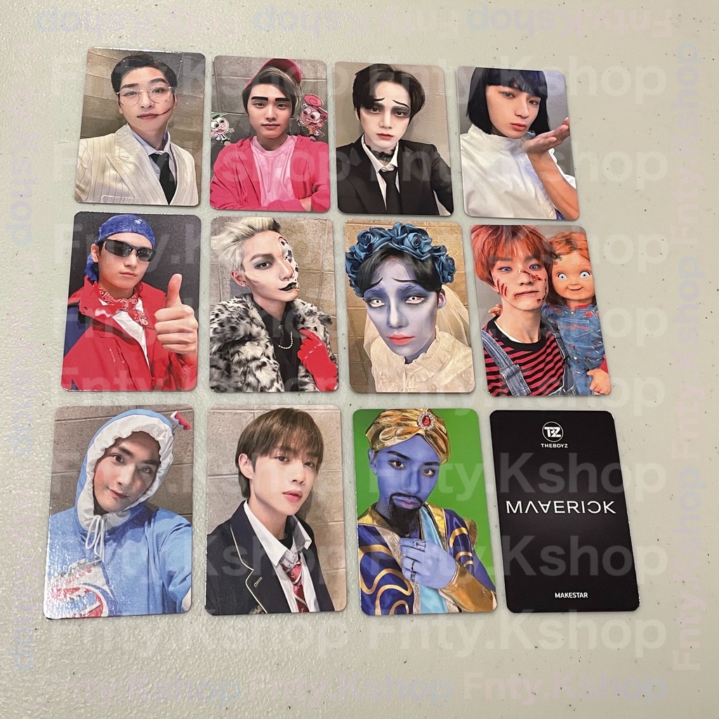 Benefit / Bene / POB PC Makestar Halloween / MS1 / MSH / MSHALO - The Boyz 3rd Single Album Maverick