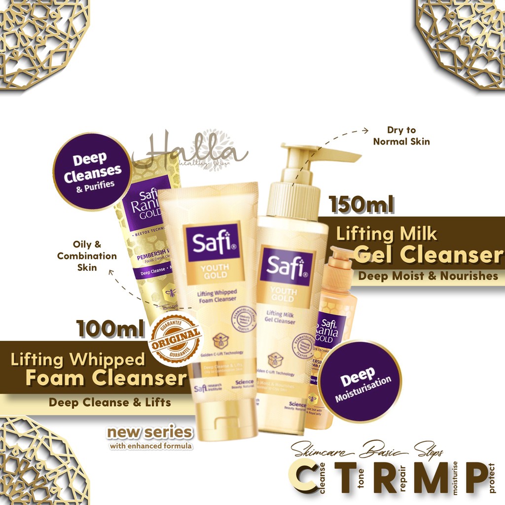 SAFI Malaysia | Safi Rania Gold Cleanser Series