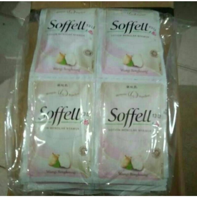 SOFFELL SACHET / LOTION ANTI NYAMUK / MENJAGA KULIT TUBUH /BENGKOANG