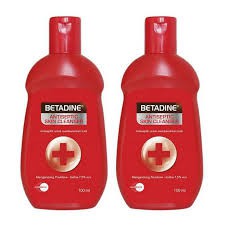 Betadine Antiseptic Skin Cleanser 60ml, Antiseptik