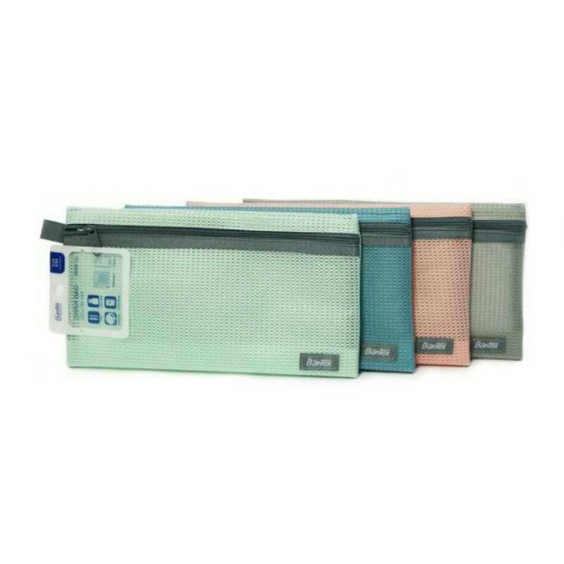 

BANTEX ZIPPER STORAGE BAG CHEQUE SIZE GREY
