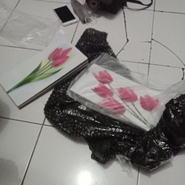 Pajangan Poster Kayu Gantungan Shabbychic Dekorasi Rumah Lafaz Salam Art