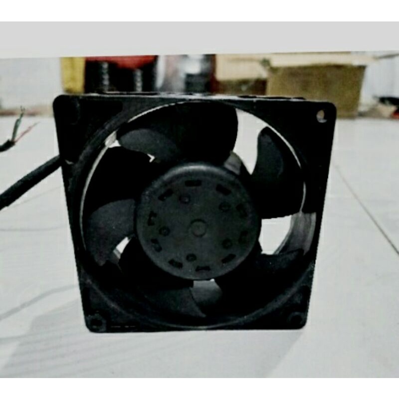 BLDC. KIPAS DC FAN SERVO HIGH SPEED 48VDC 0,14A SIZE 90MM 37MM BEARING HIGH SPEED
